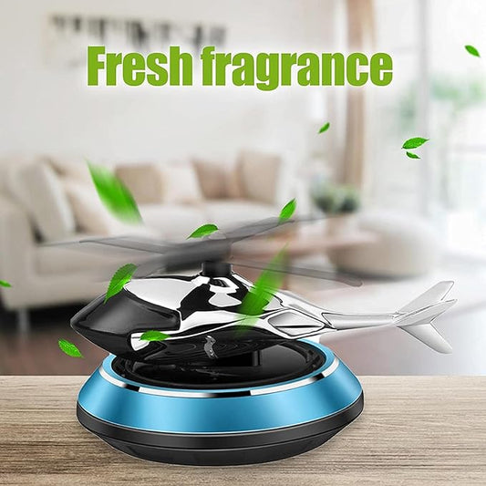 Solar-Powered Helicopter Car Air Freshener | معطر هواء السيارة